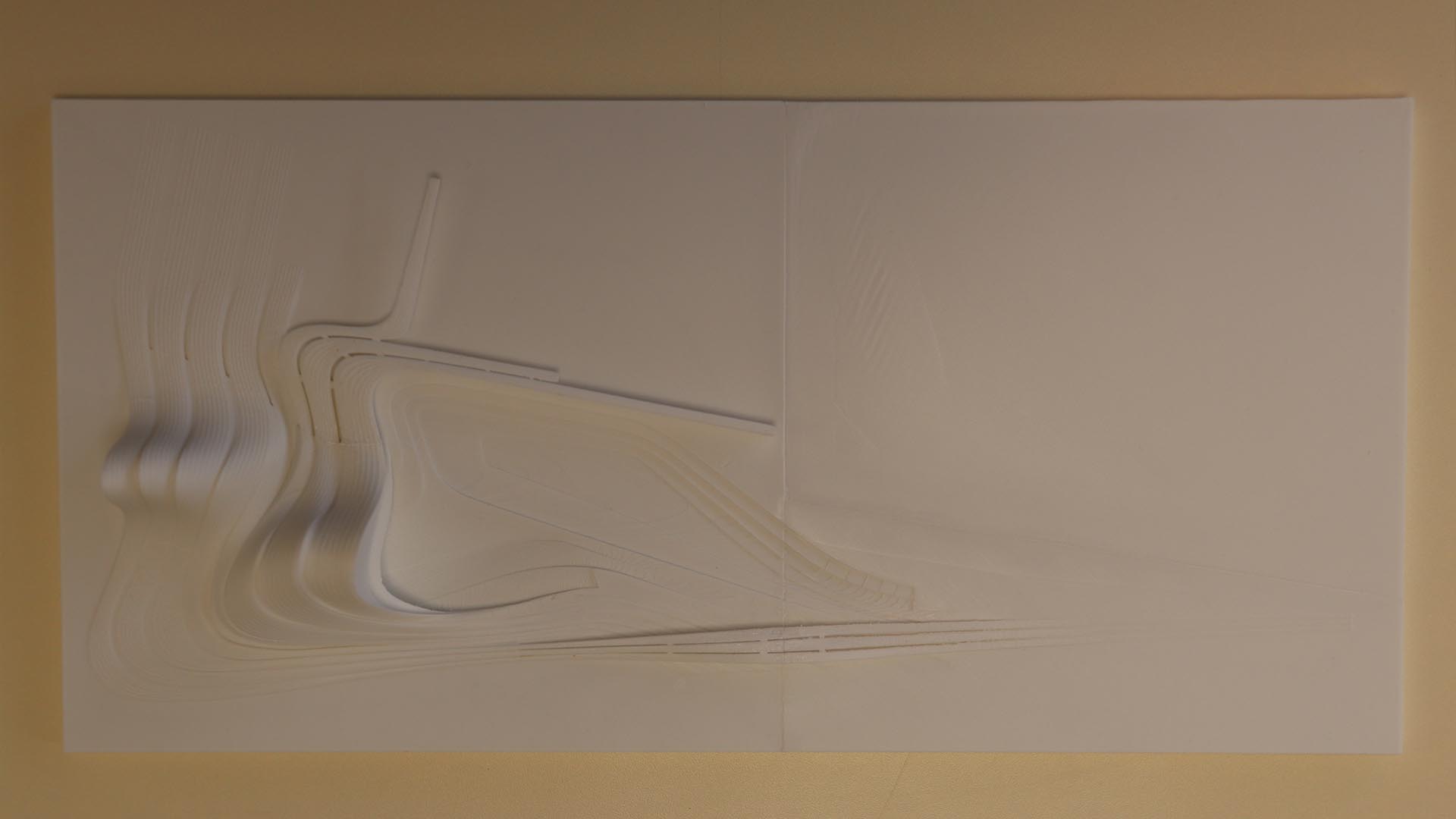 Studio materico di architettura contemporanea