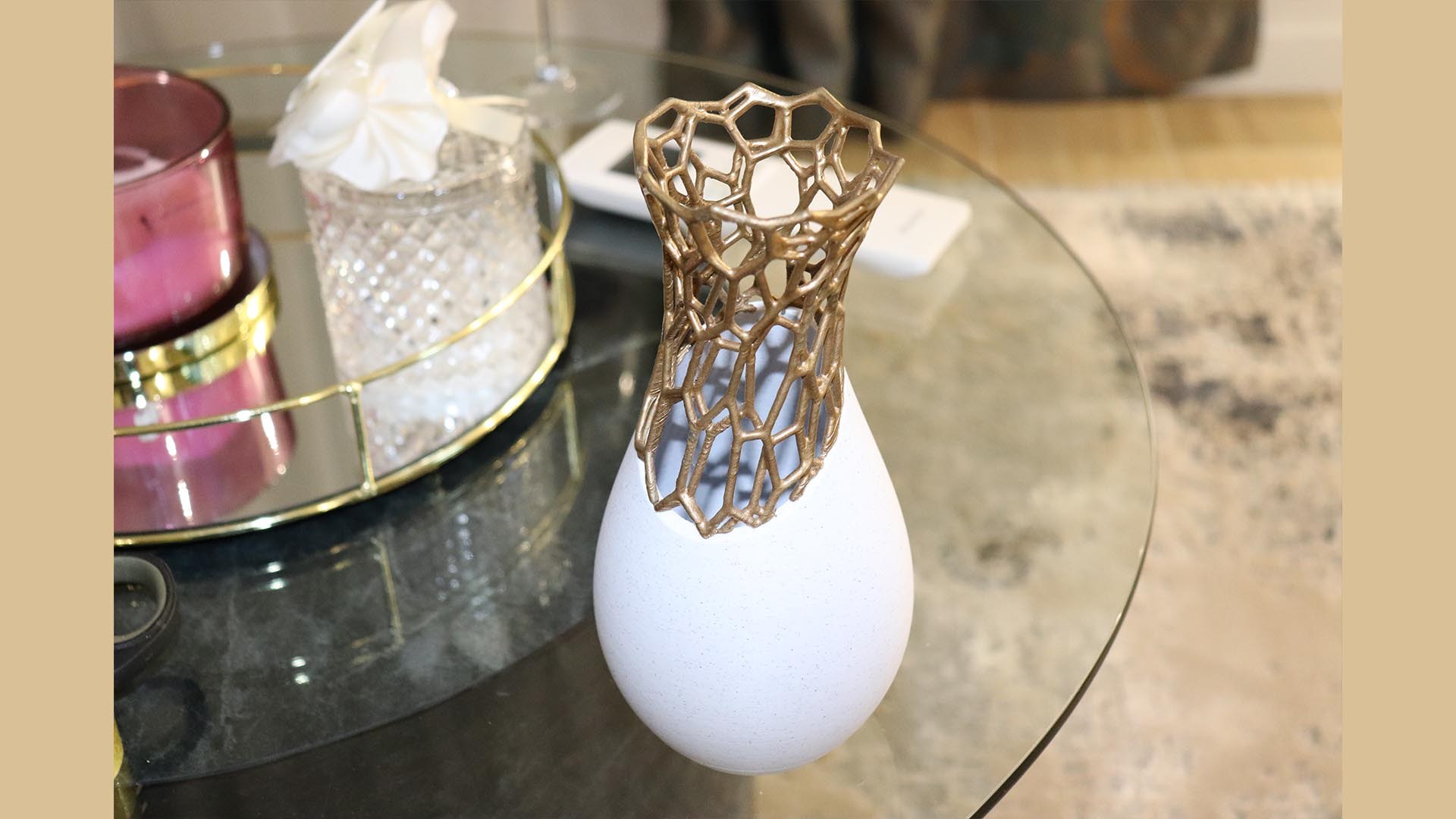 Oggetto di design parametrico sviluppato per la stampa 3D